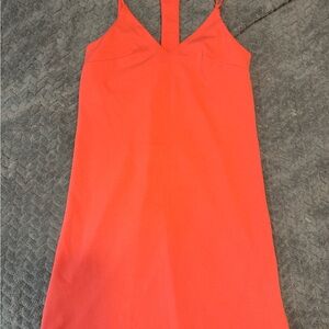 The Vanity Room Bold Orange Dress